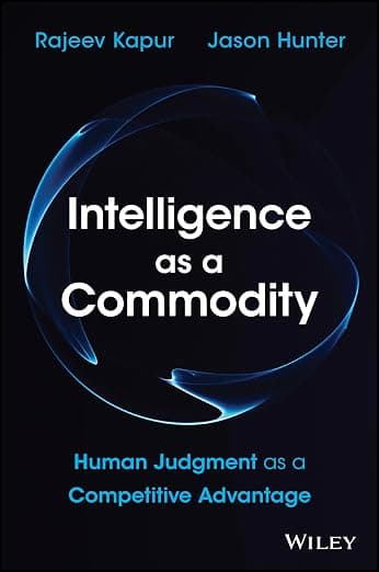 Cover of Intelligence as a Commodity by Rajeev Kapur and Jason Hunter