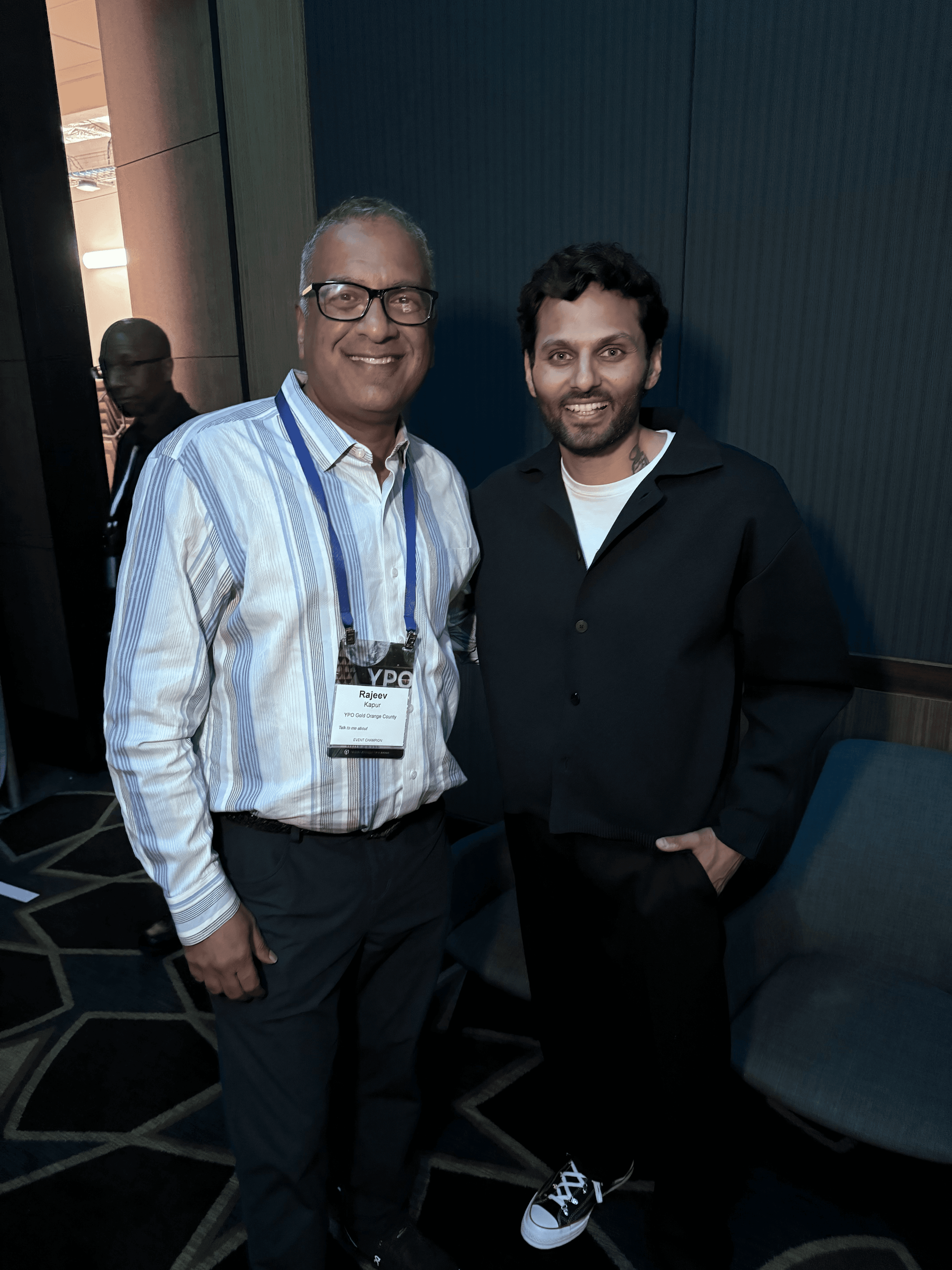 Rajeev with Jay Shetty